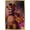 Gold Framed Version, variant on Five Nights at Freddy's - Pizzeria Art Wall Poster with Push Pins, 22.375" x 34"