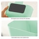 thumbnail image 5 of Caja de almacenamiento magnética para refrigerador | Organizador de cocina de pared sin perforaciones con divisor ajustable | Verde | Paquete de 1, 5 of 6