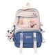 thumbnail image 4 of Mochila De Estudiante Kawaii, Mochila Escolar Con Bolsillo Frontal, Mochila De Viaje De Estilo Preppy Simple, 4 of 4