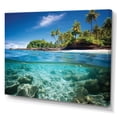 thumbnail image 2 of Designart "Paradise on a Scenic Island II" Nautical & Beach Wall Decor, 2 of 5
