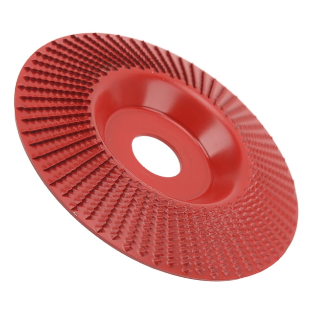 Disque de Broyage et de Modelage, Disque de Roue Abrasif en Tungstène Résistant à l'Usure Construction Robuste Retrait Rapide Dents Pointues 125mm pour Sculpture Doré, Argent, Rouge, Noir, Bleu