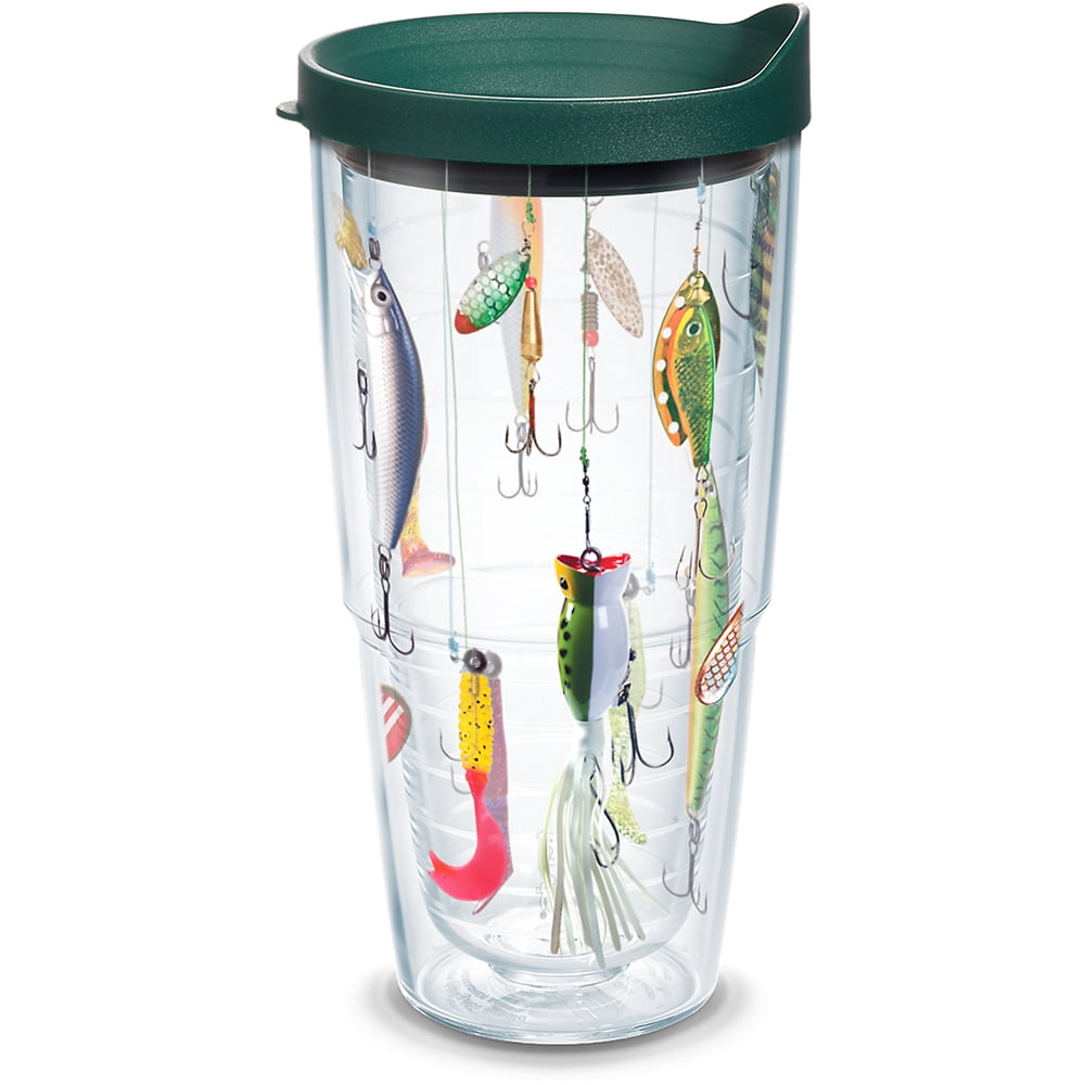 Tervis Made in USA Double Walled Fishing Lures Insulated Tumbler Cup