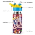 thumbnail image 3 of The Powerpuff Girls Stainless Steel Water Bottle with Straw Children's Vacuum Insulated Mug Leak-Proof Water Cup, 3 of 8