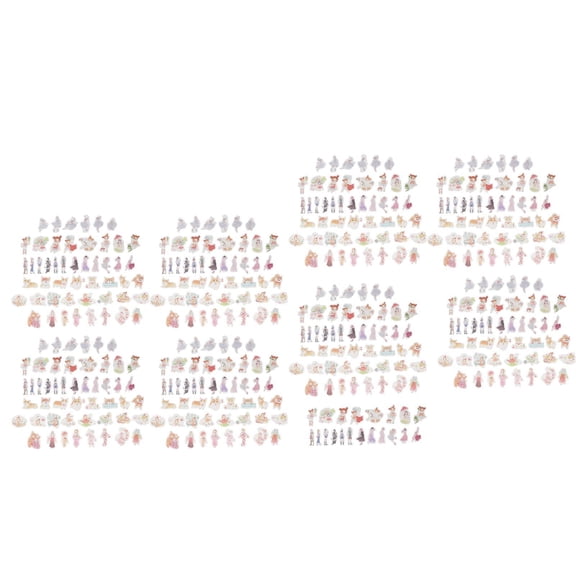 YAHHU 420‑Piece Japan Paper Stickers – High‑Accuracy Printing, Cute Designs for Scrapbooking, DIY Cards, Laptops & Gifts