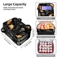 thumbnail image 3 of Bats Double Layered Insulated Refrigerated Lunch Bag with Large Capacity and Hand Carry, 7.1x11.4x16.1 inches, Two Compartments for Double the Convenience, 3 of 6