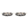 thumbnail image 3 of Justharion Appreciate Handcrafted Of Multicolored Braided Friendship Bracelet Fashionable AAA-011 2Set, 3 of 6
