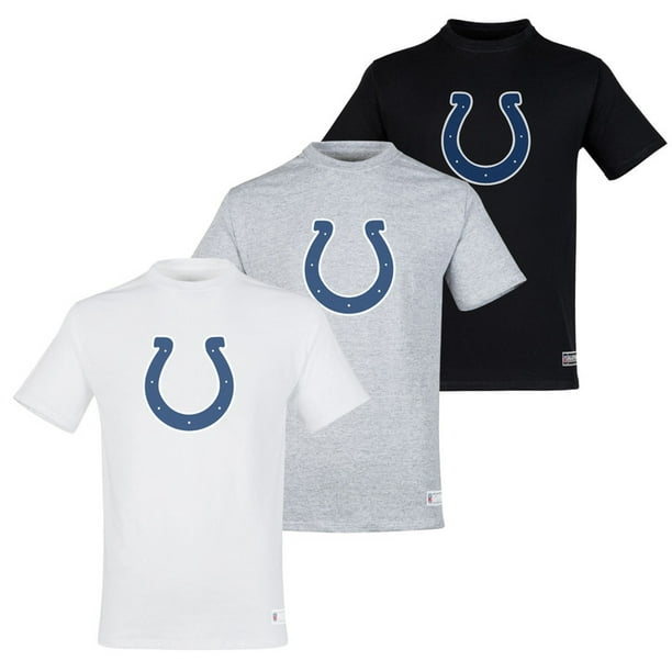 NFL Paquete de 3 Playeras Indianapolis Colts para Hombre, Talla Extra Grande