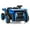 Blue, variant on 2 Seater Ride On Dump Truck, 24V Ride On Car Toy with Remote Control, Electric Dump Bed & Extra Shovel, 2WD/4WD Ride On Construction Vehicle for Kids with LED Light, Shock Absorption