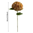 thumbnail image 3 of 26In Artificial Hydrangea Silk Flowers Bouquet Hydrangea Stems for Wedding Centerpieces Home Decor, Indoor Outdoor Vase Arrangement, Long Stem Floral, 3 of 7