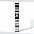 thumbnail image 5 of Furinno PASIR 10-Tier Closet Organizer AdJUSTable Open Shelf 12" Width Blackwood, 5 of 9