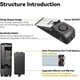 thumbnail image 5 of SDIGV Door Stopper Alarm with 120dB Siren, Floor Mount Type, Rubber Security Door Wedge for Home, Travel, 5 of 5