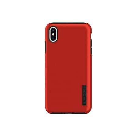 Incipio - DualPro Case for Apple® iPhone® XS Max - Iridescent Red/Black