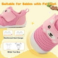 thumbnail image 6 of JOINFREE Baby Boy Girl Walking Shoes Infant Wide Breathable Sneakers Slip On Crib Shoes 18-24 Months, 6 of 8