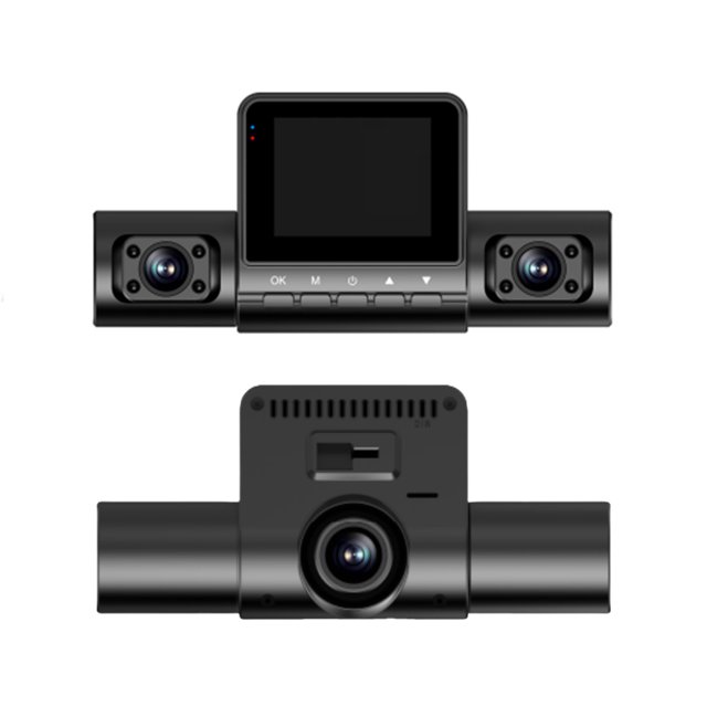 Kieccall 4-Channel Dash Cam Front/Rear/Left/Right 1080P - 4-Way Car Camera With IR Night Vision, Loop Recording & Motion Detection For 360° Safety
