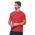 thumbnail image 4 of Expert Brand USA-Made Men's Siro Activewear Crewneck T-Shirt, Scarlet, Medium, 4 of 6