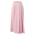 thumbnail image 5 of Aayomet Women's Skirts Maxi Skirts for Women Ankle Length Skirt Casual Long Skirt High Waisted Maxi Skirt (Pink,M), 5 of 7