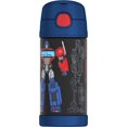 thumbnail image 1 of Bouteille isolée à pression de 12 Oz avec paille Funtainer de Thermos, Transformers, 1 of 5