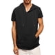 thumbnail image 2 of Pantalones para Hombres Cortos Casual Sólido Manga Corta Blusa con Capucha, Top de Bolsillo con Ajuste Suelto para Uso Al Aire Libre Y Diario, Tela de Poliéster, 2 of 8
