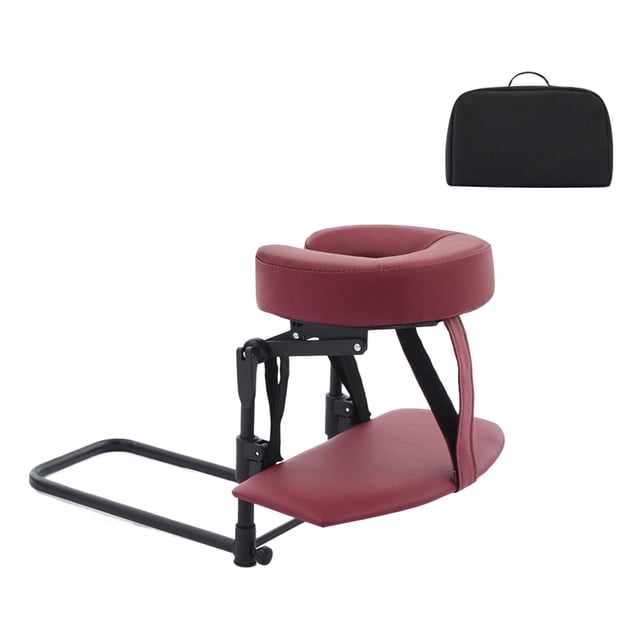Kit de masaje de colchón para escritorio y hogar con bolsa de almacenamiento, reutilizable, para recuperación de cirugía ocular, cómodo para cama de rojo