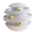 thumbnail image 4 of Tachiuwa Cat Roller Toy Circular Track for Kitten Cat Track Ball Turntable Track Ball Gray, 4 of 9
