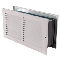 Wall Return Air Pathway - 12x4 inch - HVAC Vent for Balanced Airflow - White - TTI-RAPR12.4