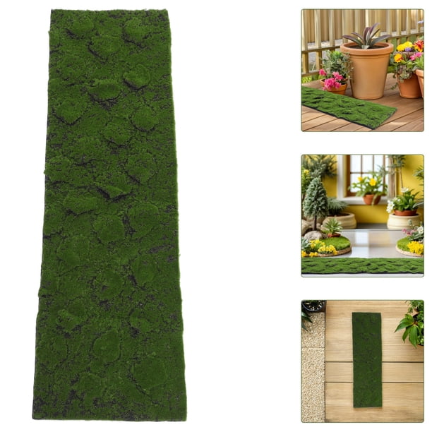 MERRYHAPY Tapete De Césped Simulado Para Y Ambientación Exterior Con Acabado Natural