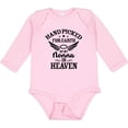 thumbnail image 3 of Inktastic Handpicked for Earth by My Nonna in Heaven with Angel Wings Boys or Girls Long Sleeve Baby Bodysuit, 3 of 5