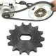 thumbnail image 4 of Engranaje de piñón de piñón - Piñón de piñón de 14 Dientes Piñón de Cadena de Metal 428 para Scooter eléctrico 12x17 mm, 4 of 5