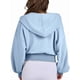 thumbnail image 5 of Sudaderas con Capucha y Cremallera para Mujer, Sudaderas , Casuales, Cómodas y Bonitas, Chaquetas con Cremallera, Conjuntos de Otoño A . Azul M, 5 of 10