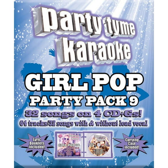 Various Artists - Party Tyme Karaoke: Girl Pop Party Pack 9 (Various Artists) - Karaoke - CD