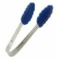 thumbnail image 2 of Norpro Mini Stainless Steel Silicone Tipped Food Cooking Serving Tongs - Blue, 2 of 5