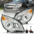 thumbnail image 2 of for 2010-2015 Chevy Equinox Projector Halogen Headlights Set, 2 of 8