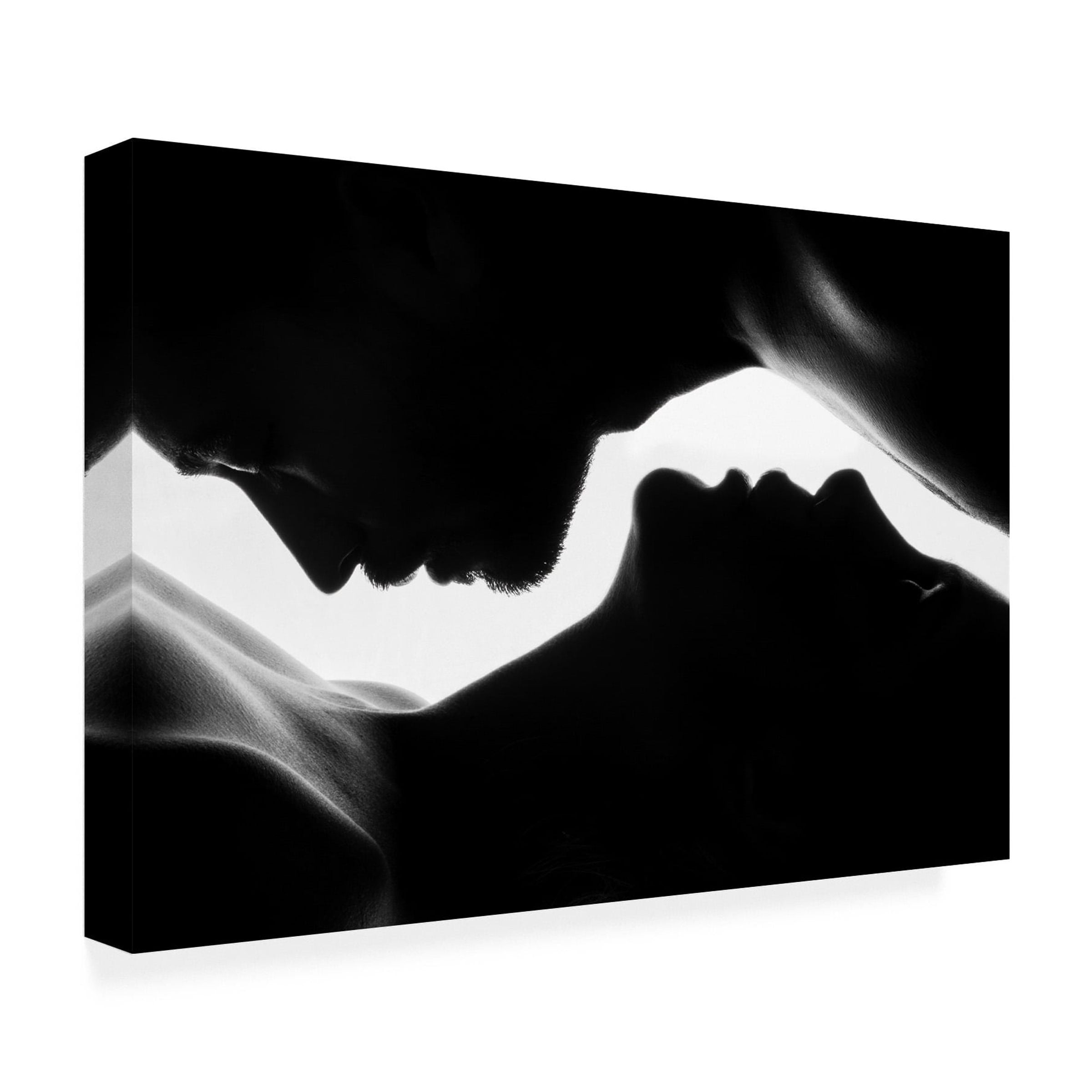 Hamze Dashtrazmi 'Men a Women' Canvas Art