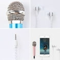 thumbnail image 4 of Microphone Mini Métallique de Karaoké à Connexion par Fil 3,5 mm pour Téléphone Cellulaire PC, 4 of 8