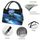 thumbnail image 4 of Easygdp Blue Viper Snake 2 Bolsa de Almuerzo Insulada Reutilizable, Bolsa de Mano y Bandolera para Oficina, Trabajo, Viajes, 4 of 6