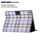thumbnail image 4 of KAIYANG Funda de cuero con patrón en amarillo para Lenovo Tab M10 Plus Tb-X606F, color personalizado, voltaje, estilo B, Lenovo Tab M10 Plus, morado, 4 of 5