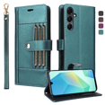 thumbnail image 1 of FOXDOCK Funda tipo Cartera para Samsung Galaxy A26 – Cubierta de Cuero PU con Múltiples Ranuras, Bolsillo para Efectivo y Correa de Muñeca, 1 of 6