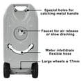 thumbnail image 5 of DEXTRUS 10.6-gal Portable Water Tank with Wheels & 2 Handles - Gray, 5 of 7