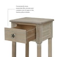 thumbnail image 6 of Linon Athalee Single Drawer Indoor Accent Side Table with Shelf, 29.5" Tall, Natural, 6 of 13