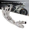 thumbnail image 4 of Tubo de escape para motocicleta sistema completo de ventilación enlace frontal ANGGREK  Otros, 4 of 8