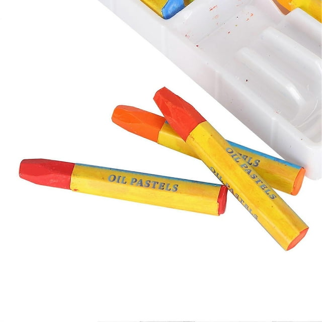 Oil Painting Stick Painting Crayon Set Oily Graffiti Painting Art Supplies for Children24-Color