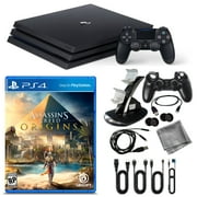 PlayStation 4 Pro 1TB Console with Assassin's Creed Origins and Accessories