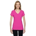 thumbnail image 2 of 4.7 oz. 100% Sofspun Cotton Jersey Junior V-Neck T-Shirt, 2 of 2