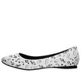 thumbnail image 3 of Black & White Music Note Flat - US: Womens 5 / White / Synthetic, 3 of 4