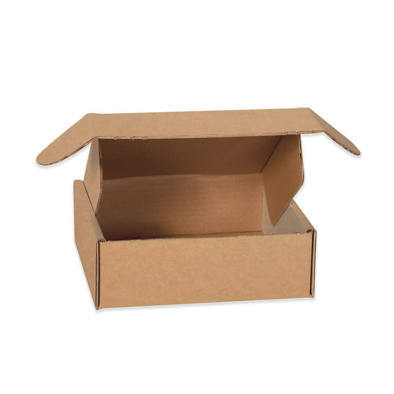 Box Partners Deluxe Literature Mailers 8" x 8" x 2 3/4" Kraft 50/Bundle MFL882K