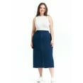 thumbnail image 4 of A3 Denim Women's Plus Size Utility Maxi Skirt, 4 of 4