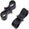thumbnail image 4 of 50 Pieces Christmas Light Clips Mini Gutter Hang Hooks Plastic S Shaped Clips Hanging Hooks Christmas String Lights Clip Hooks for Christmas Outdoor and Indoor Decoration, Black, 4 of 7