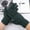 Army Green, variant on Lilgiuy Men Winter Warm Gloves Touchscreen Casual Stretch Thick Kinitted Windproof Gloves Five-Finger Gloves