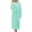Blue, variant on Tosmy Women's Sleepwear Robes For Women Long Cotton Cloth Robes For Women Plus Size Bathrobe Women's Robes Pajamas For Women
