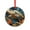 style-1, variant on Oil Painting of A Sea Turtle with Coral And Sea Shells Christmas Ornament Gifts for Women Abstract Tortoise Christmas Decorative Hanging Ornaments